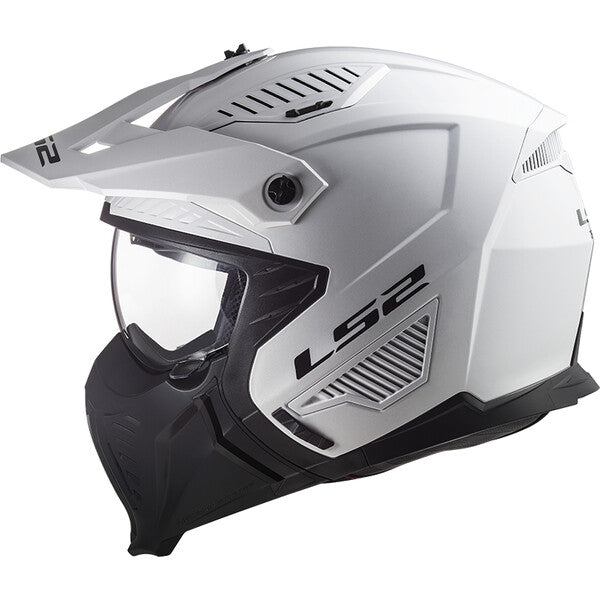 LS2 OF606 DRIFTER – SOLID WHITE-GLOSS