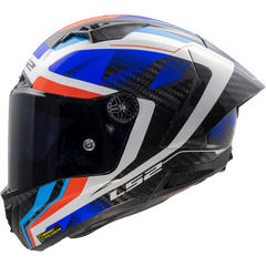 LS2 FF805 THUNDER GP AERO – RAUTE BLUE RED-GLOSS
