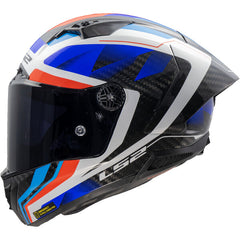 LS2 FF805 THUNDER GP AERO – RAUTE BLUE RED-GLOSS