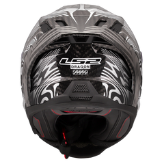 LS2 FF807 DRAGON – ENTHUM SILVER-GLOSS