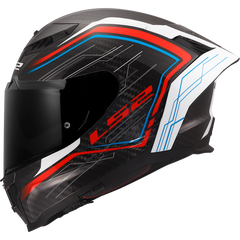 LS2 FF807 DRAGON – SUBIC WHITE BLUE RED-GLOSS