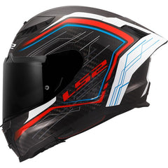 LS2 FF807 DRAGON – SUBIC WHITE BLUE RED-GLOSS
