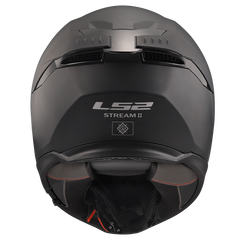 LS2 FF808 STREAM II – SOLID MATT BLACK-MATT