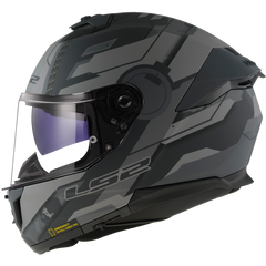 LS2 FF808 STREAM II – SHADOW MATT TITANIUM GREY-MATT