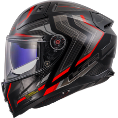 LS2 FF811 VECTOR II – ALIZER BLACK RED-GLOSS