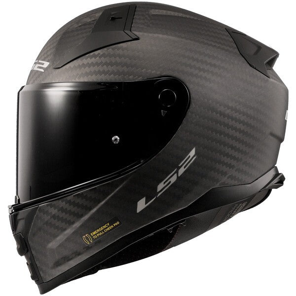 LS2 FF811 VECTOR II CARBON – SOLID MATT CARBON-MATT