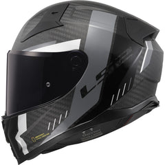 LS2 FF811 VECTOR II CARBON – GRID MATT BLACK GREY-MATT