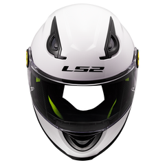 LS2 FF812 KID – SOLID WHITE-GLOSS