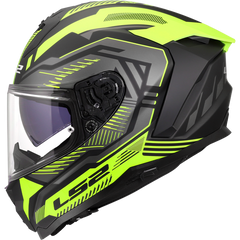 LS2 FF817 CHALLENGER II – DRAVIX H-V YELLOW-MATT