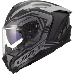 LS2 FF817 CHALLENGER II – DRAVIX GREY-MATT