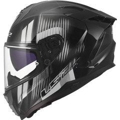 LS2 FF817 CHALLENGER II – NITRO BLACK GREY-GLOSS