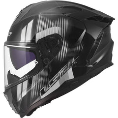 LS2 FF817 CHALLENGER II – NITRO BLACK GREY-GLOSS