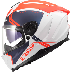 LS2 FF817 CHALLENGER II – TITAN WHITE BLUE RED-MATT