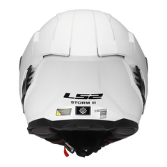 LS2 FF818 STORM III – SOLID WHITE-GLOSS