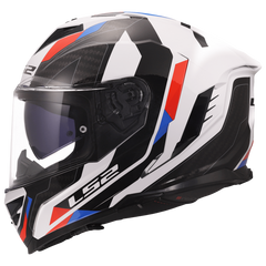 LS2 FF818 STORM III – SPORTY WHITE BLUE RED-GLOSS