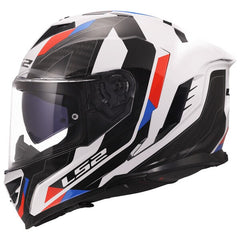 LS2 FF818 STORM III – SPORTY WHITE BLUE RED-GLOSS