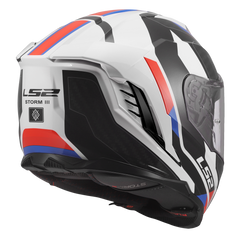 LS2 FF818 STORM III – SPORTY WHITE BLUE RED-GLOSS