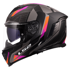 LS2 FF818 STORM III – SPORTY GREY PURPLE-MATT