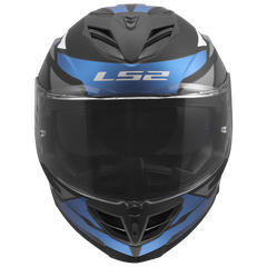 LS2 FF818 STORM III – KOMAI BLACK BLUE-MATT