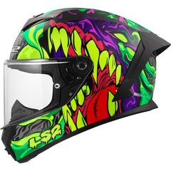 LS2 FF820 RAPID III – LYCANT PURPLE GREEN-GLOSS