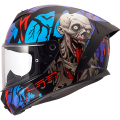 LS2 FF820 RAPID III – ZOMBIE II BLACK RED BLUE-GLOSS