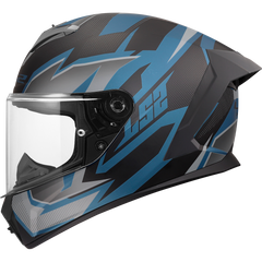 LS2 FF820 RAPID III – XTREM BLACK BLUE PETROL-MATT