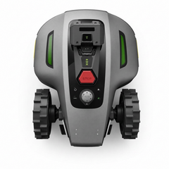 Robotfűnyíró határolóvezeték nélkül – AI navigációval és automatikus töltéssel