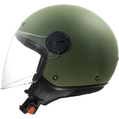 LS2 OF558 SPHERE LUX II – SOLID MATT MILITARY GREEN-MATT