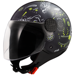 LS2 OF558 SPHERE LUX II – MAXCA BLACK H-V YELLOW-GLOSS