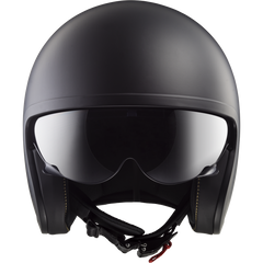 LS2 OF599 SPITFIRE II – SOLID MATT BLACK-MATT