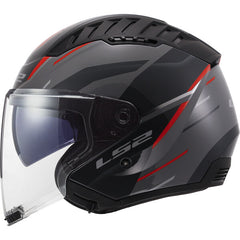 LS2 OF600 COPTER II – DISTON GREY RED-GLOSS