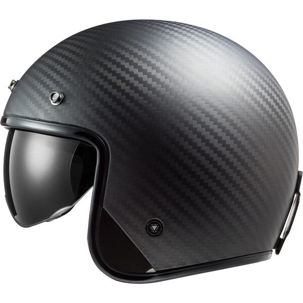 LS2 OF601 BOB II CARBON – SOLID CARBON-MATT