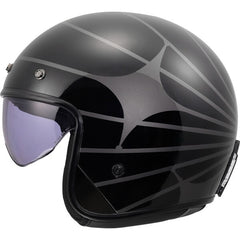 LS2 OF601 BOB II – COSMIC BLACK GREY-GLOSS