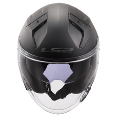LS2 OF603 INFINITY II – SOLID MATT BLACK-MATT