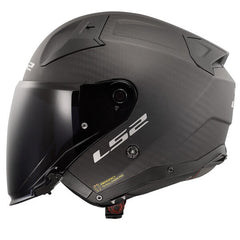 LS2 OF603 INFINITY II CARBON – SOLID MATT CARBON-MATT