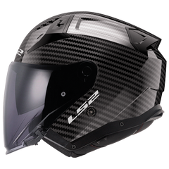 LS2 OF603 INFINITY II CARBON – SOLID CARBON-GLOSS