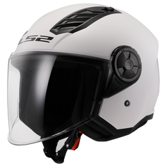 LS2 OF616 AIRFLOW II – SOLID WHITE-GLOSS
