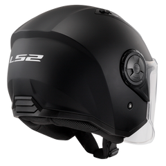 LS2 OF616 AIRFLOW II – SOLID MATT BLACK-MATT