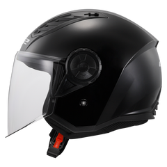 LS2 OF616 AIRFLOW II – SOLID BLACK-GLOSS