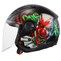 LS2 OF616 AIRFLOW II – HAPPY DREAMS MATT BLACK-GLOSS