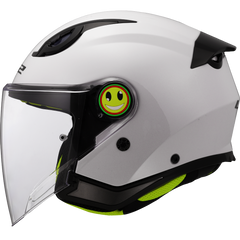 LS2 OF622 FUNNY II – SOLID WHITE-GLOSS