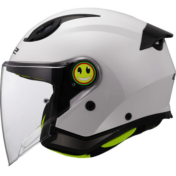LS2 OF622 FUNNY II – SOLID WHITE-GLOSS