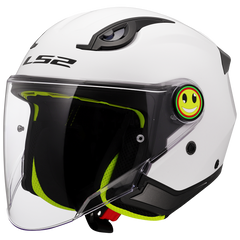 LS2 OF622 FUNNY II – SOLID WHITE-GLOSS