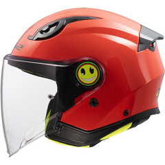 LS2 OF622 FUNNY II – SOLID RED-GLOSS
