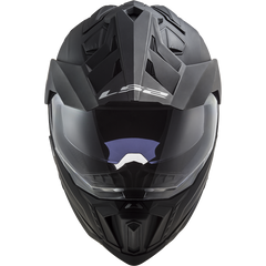 LS2 MX701 EXPLORER – SOLID MATT BLACK-GLOSS