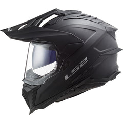 LS2 MX701 EXPLORER – SOLID MATT BLACK-GLOSS