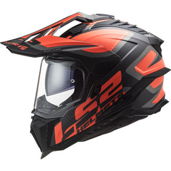 LS2 MX701 EXPLORER – ALTER MATT BLACK FLUO ORANGE-MATT