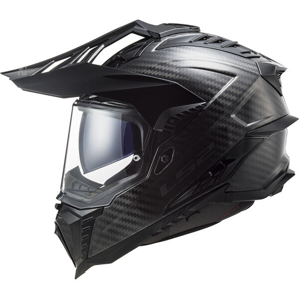 LS2 MX701 EXPLORER CARBON – SOLID CARBON-GLOSS