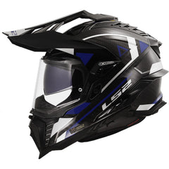 LS2 MX701 EXPLORER CARBON – ADVENTURE BLUE-GLOSS