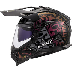 LS2 MX702 PIONEER II – RANGI BLACK-GLOSS